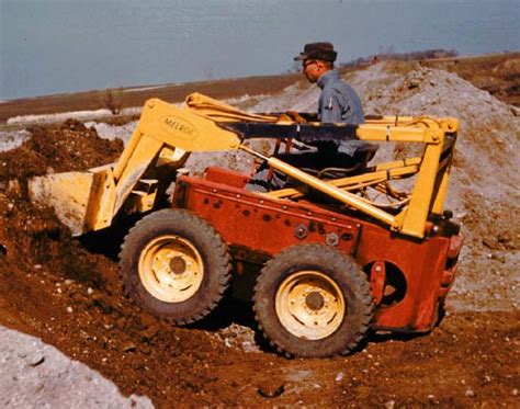 who made the first skid steer loader|first skid steer model.